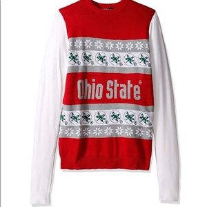NWT Ugly Christmas Sweater, Ohio State Buckeyes, NCAA